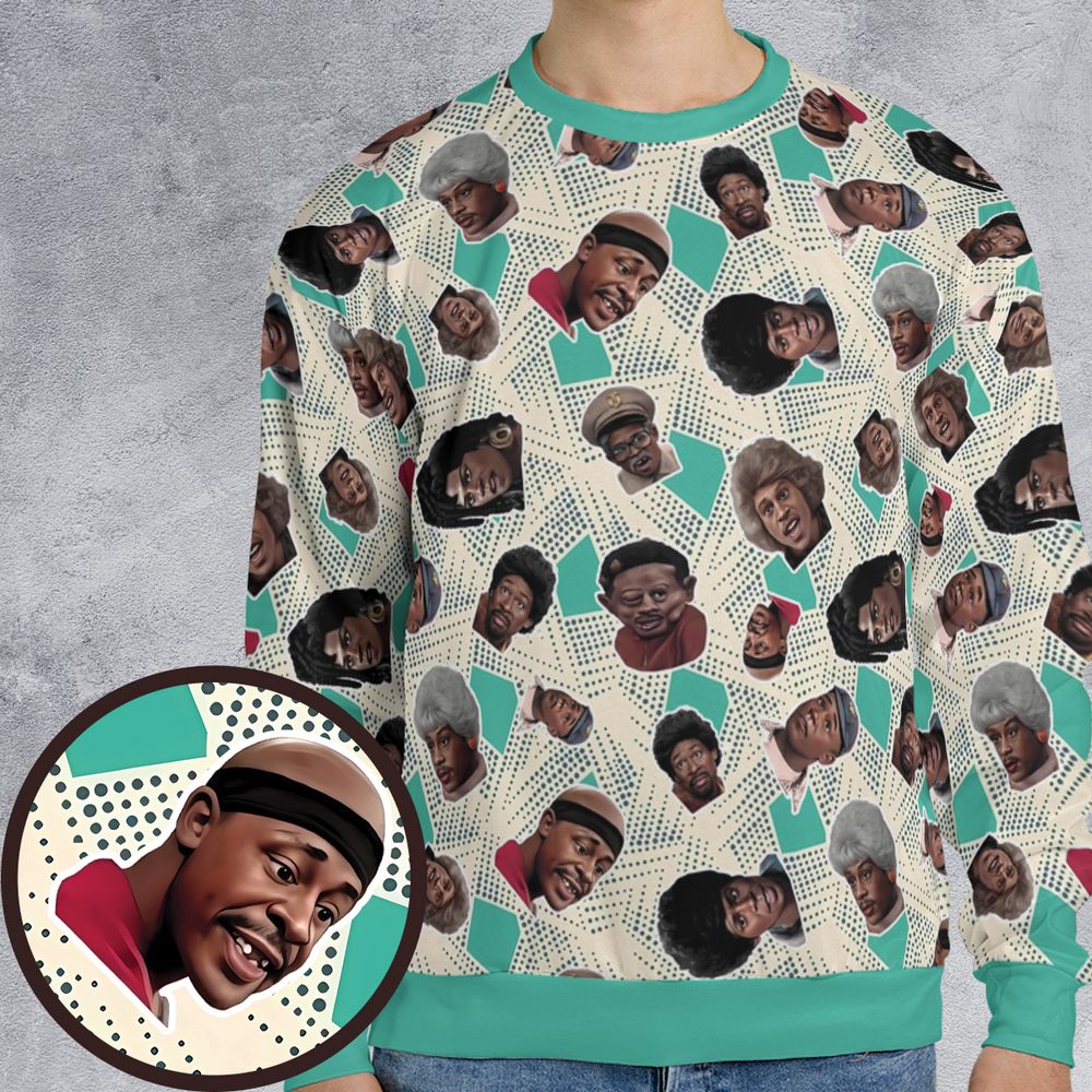 All-over Print Sweatshirt - KQQKDP7X -  - 1