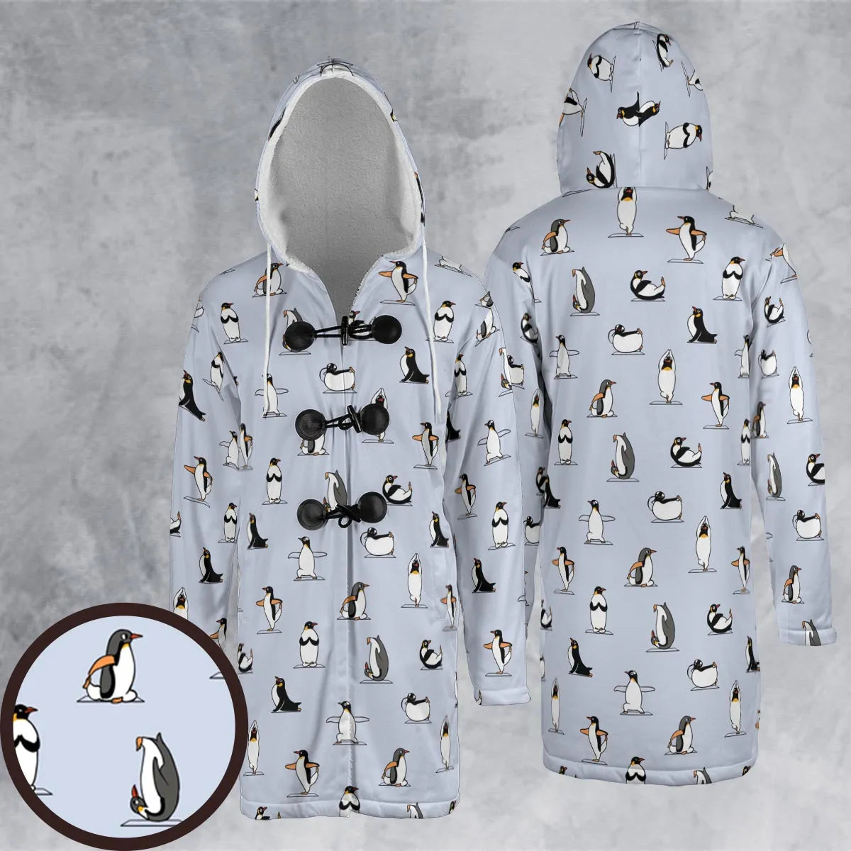 Hooded Cloak Coat - NY7D1W3P