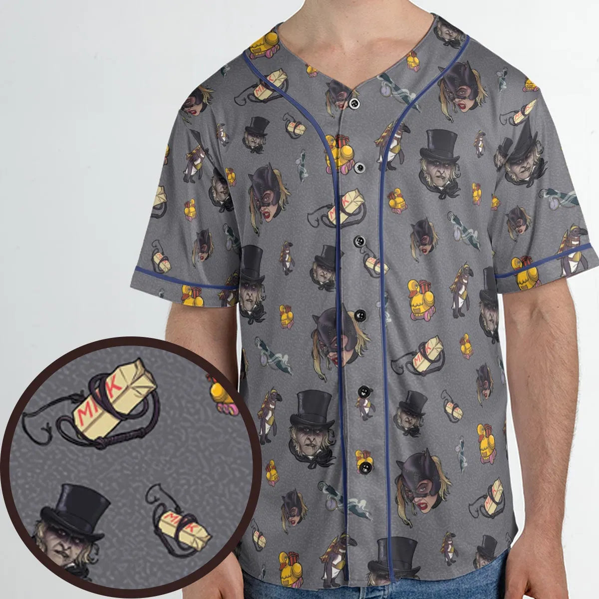 Unisex Baseball Jersey - CZ6XKV8X