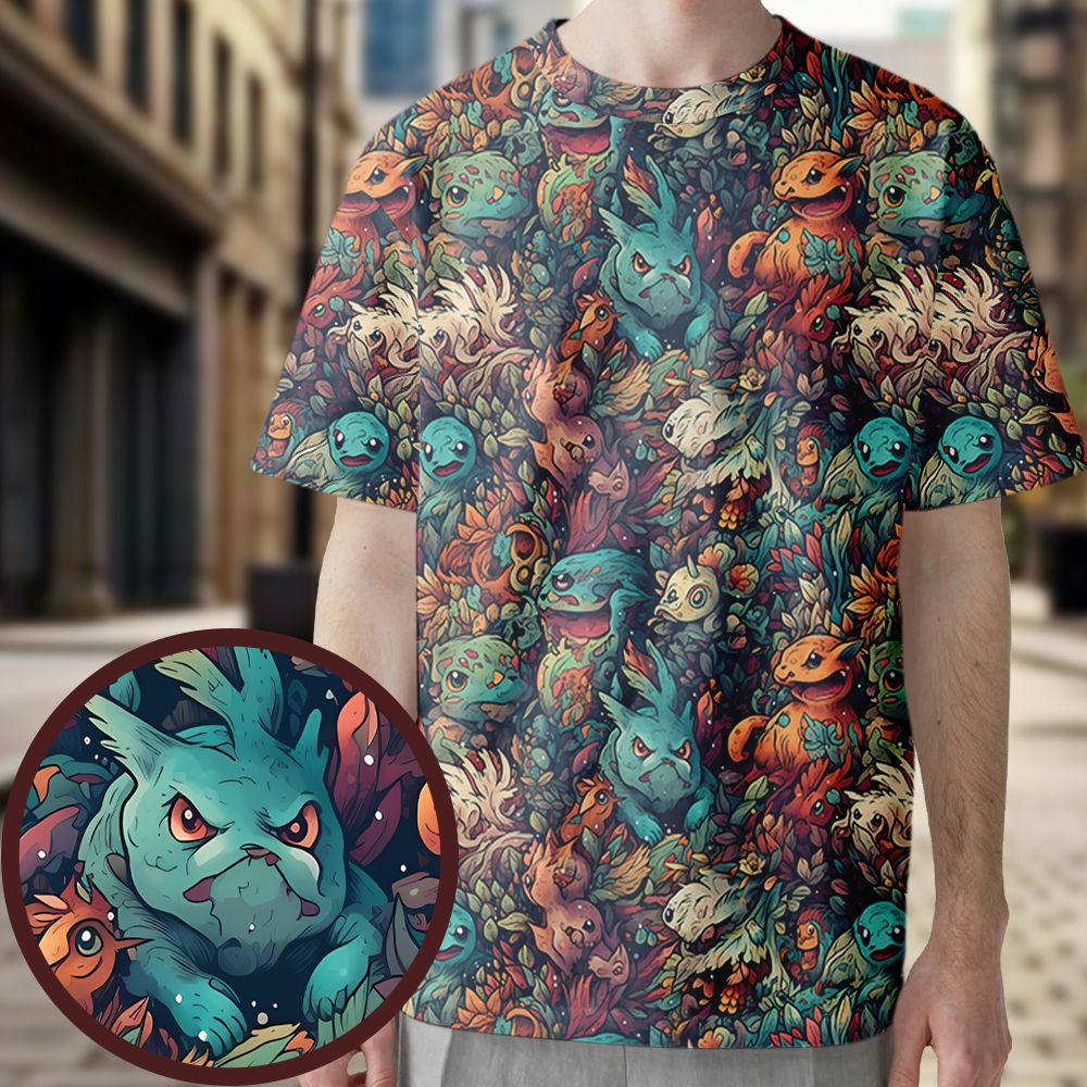 All-Over Print Unisex T-Shirt - TS562DH1 -  - 1