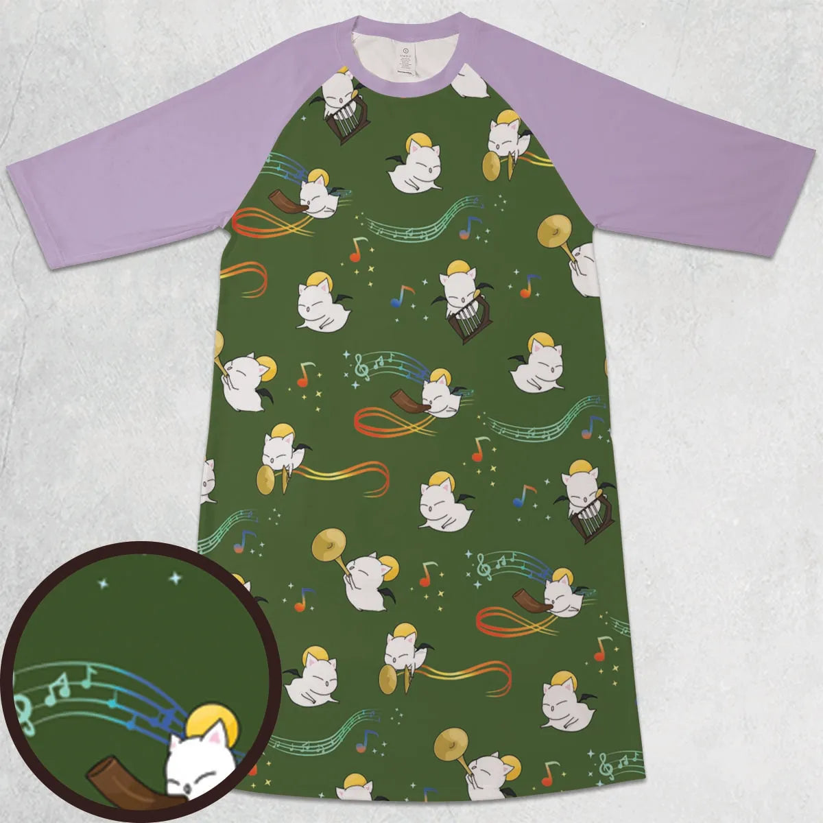 3/4 Sleeve Raglan Dress - 772KU8KT