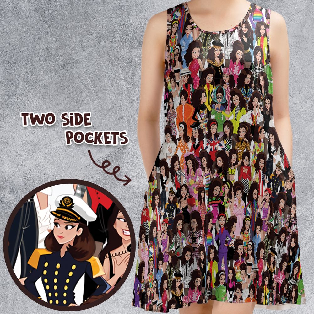 Sleeveless Dress - LLYZURZD -  - 1