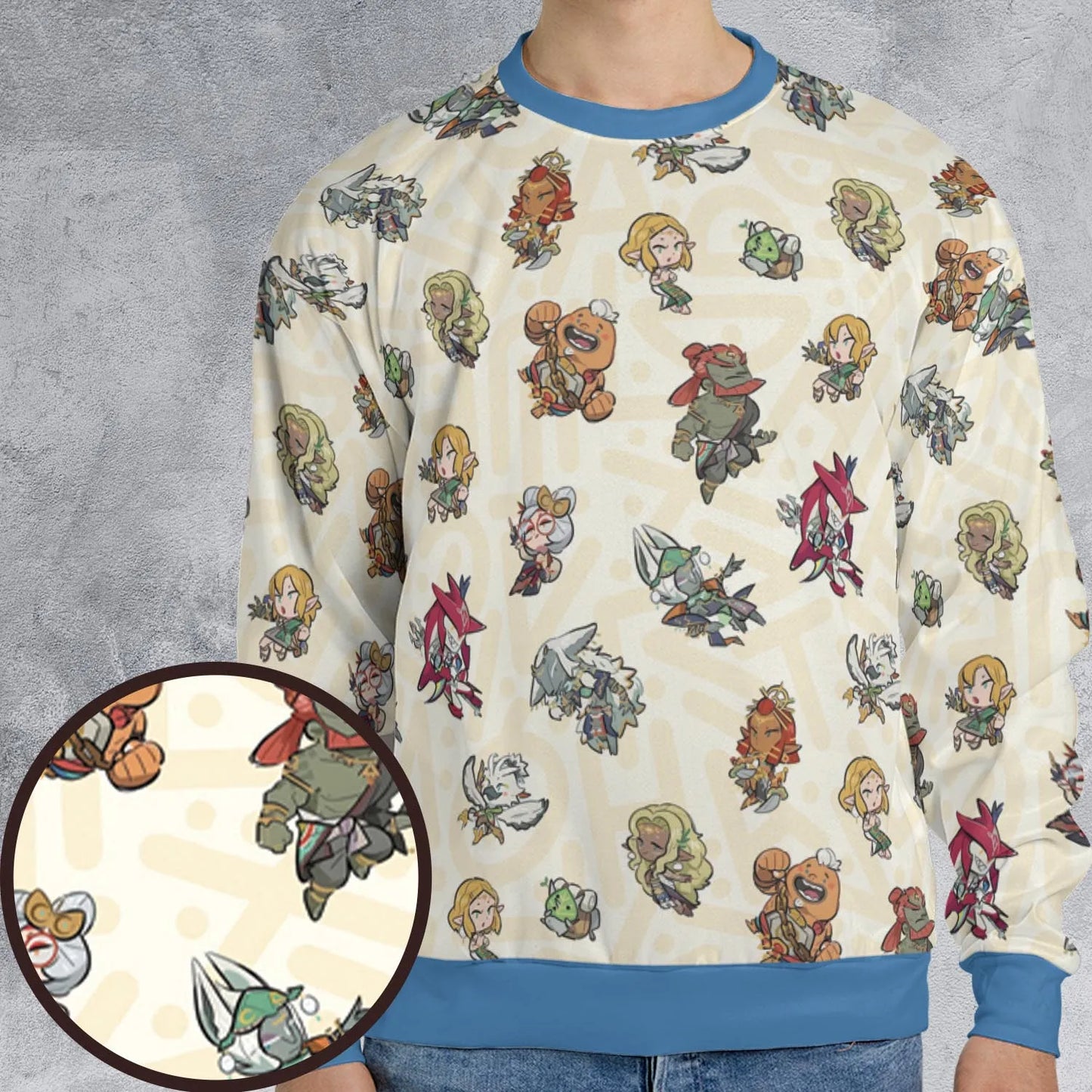 All-over Print Sweatshirt - Y2MQ9JCZ