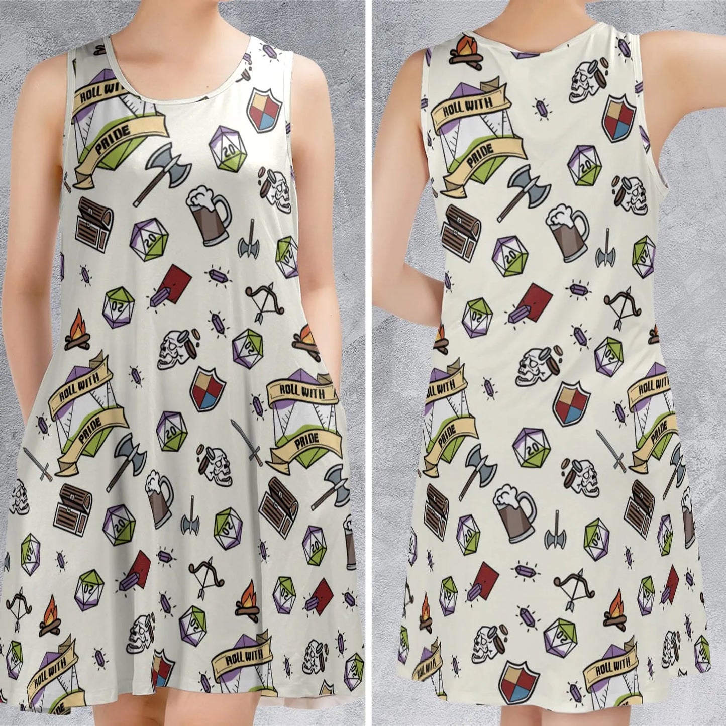 Sleeveless Dress - XH8UR6SE