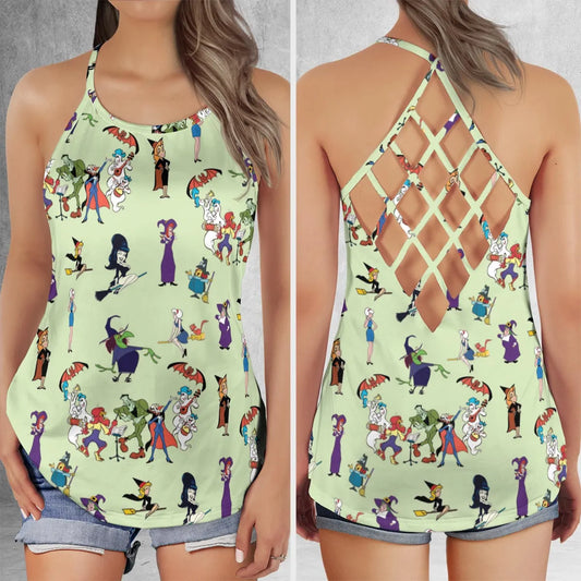 Criss Cross Tank Top - AUSGSLHT