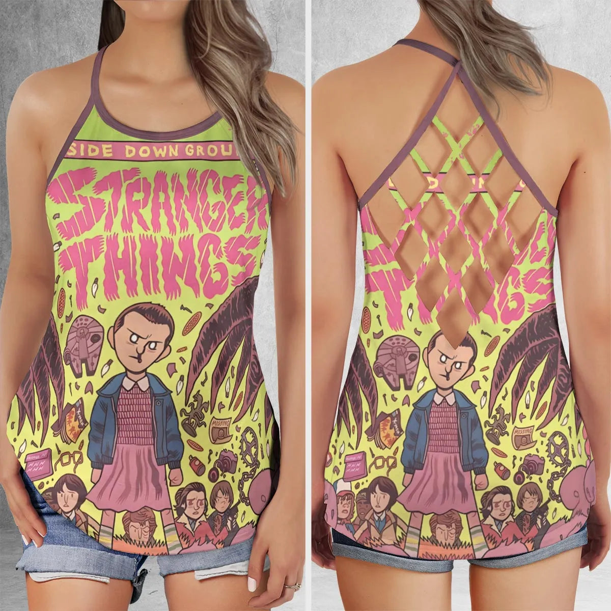 Criss Cross Tank Top - HXS1RWER