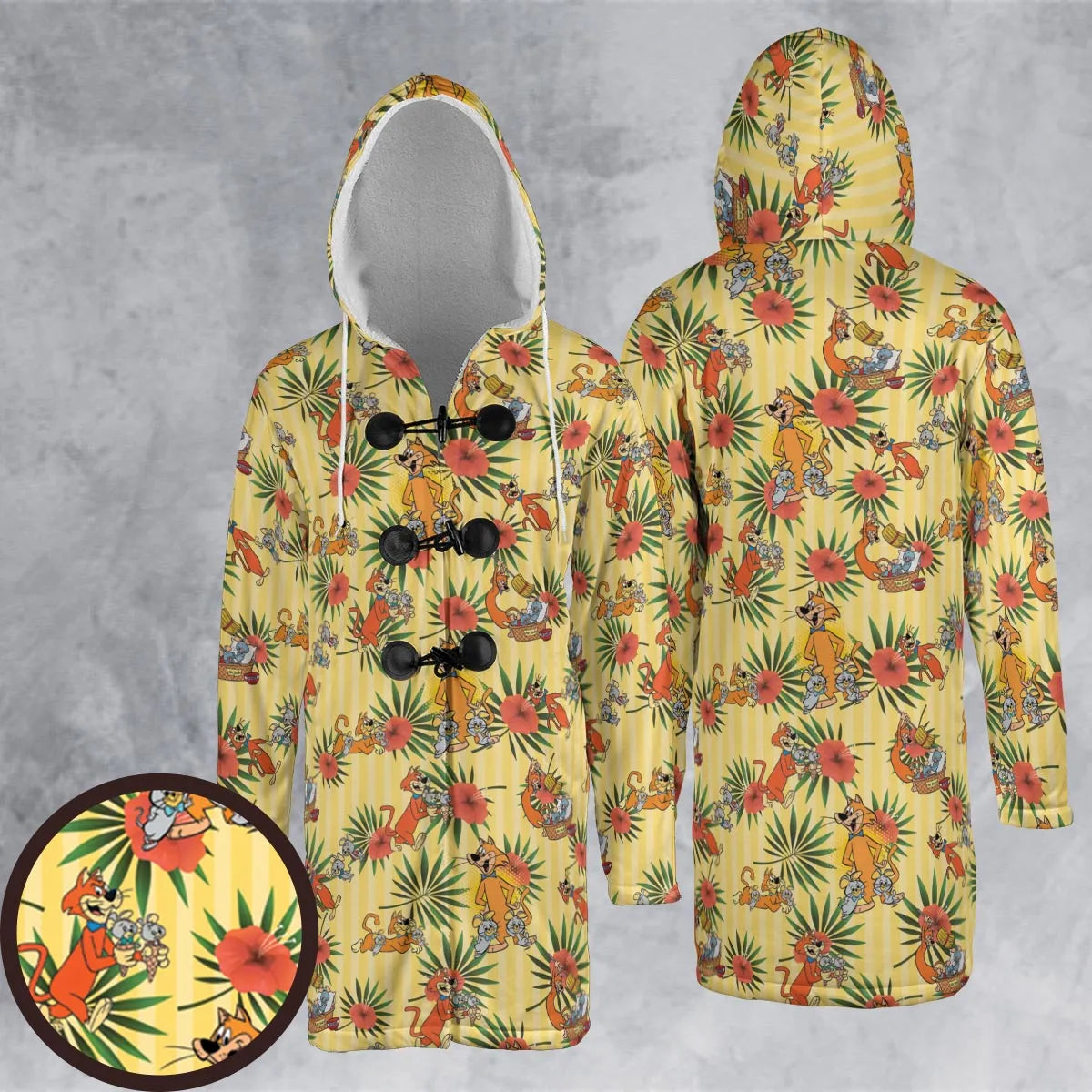 Hooded Cloak Coat - 83APFFAY
