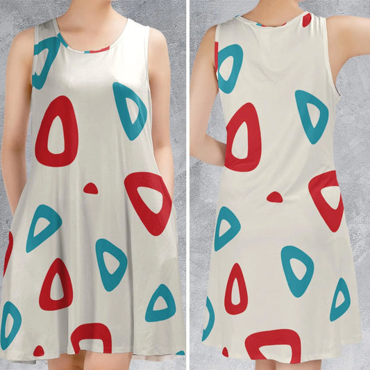Sleeveless Dress - W6WHW9TM