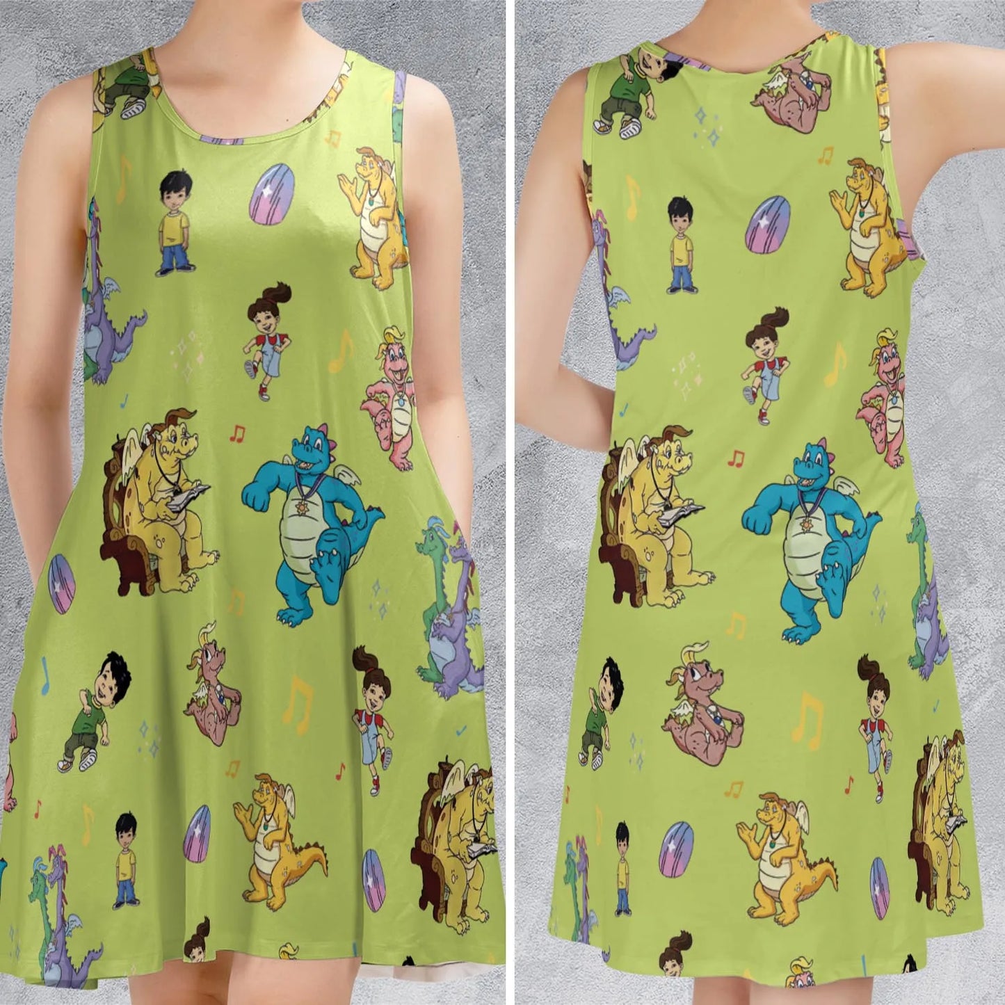 Sleeveless Dress - 5TH7KZFZ