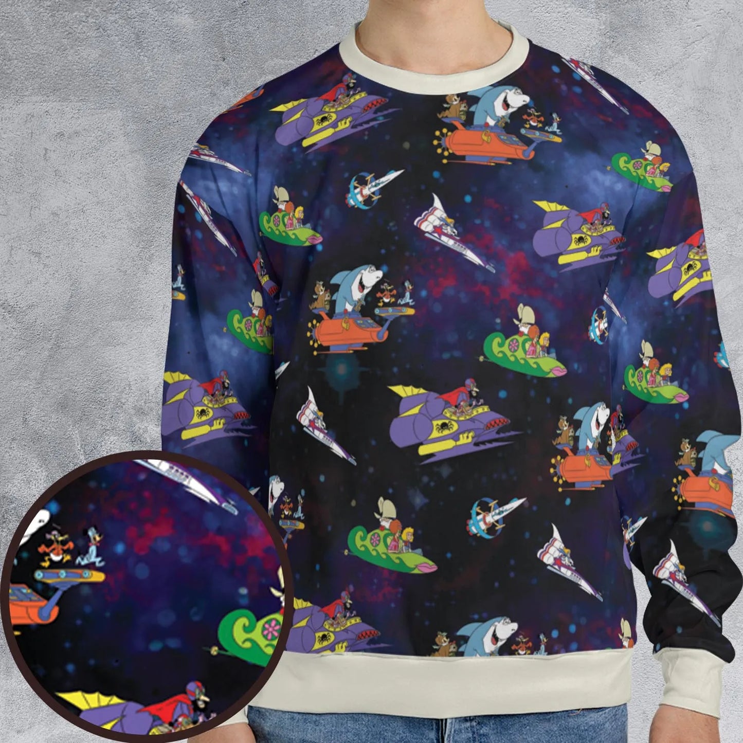 All-over Print Sweatshirt - RHB2GUAX