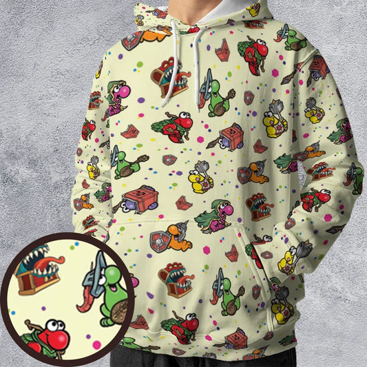 All-over Print Hoodie - 6SGAYPBT
