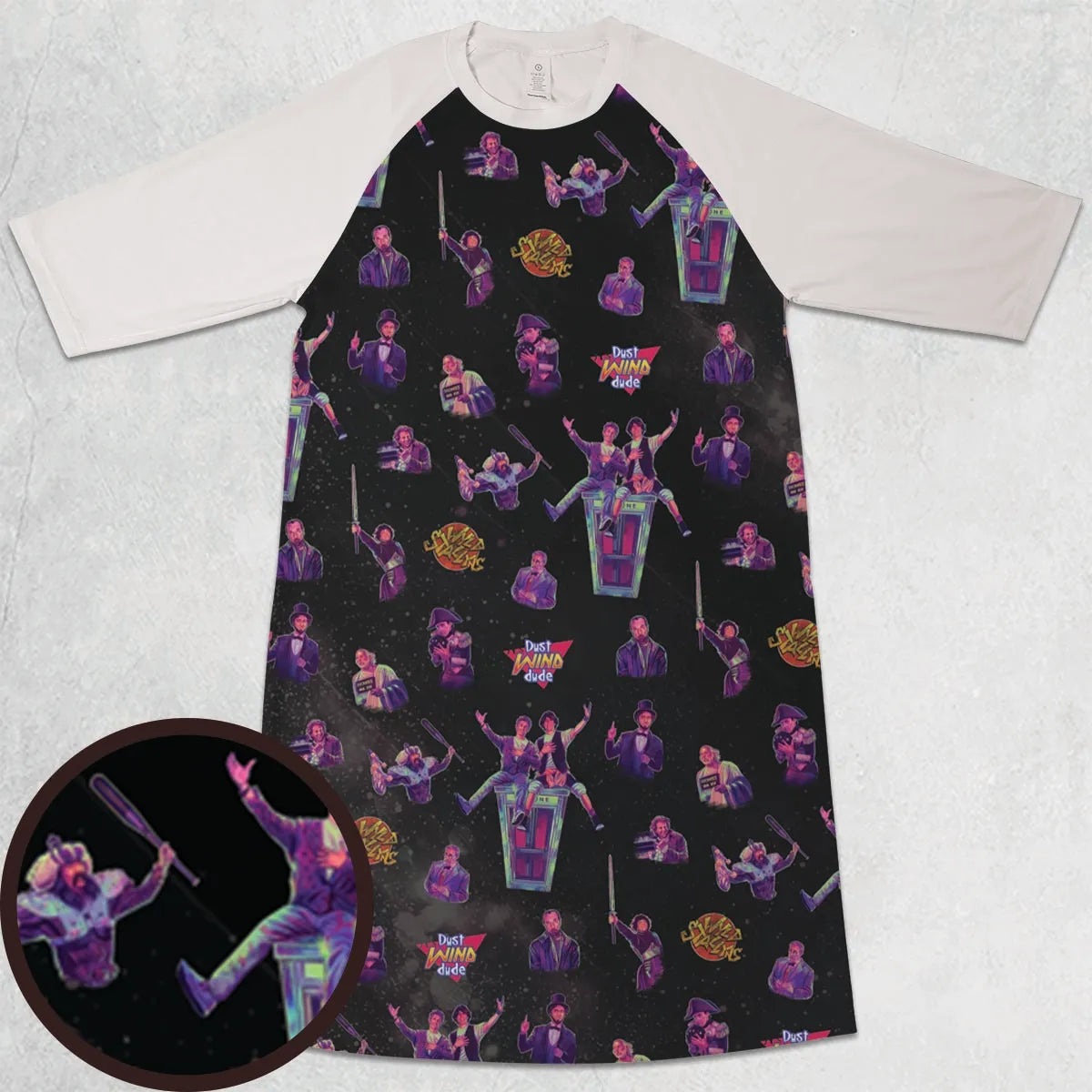3/4 Sleeve Raglan Dress - F78DKT2R