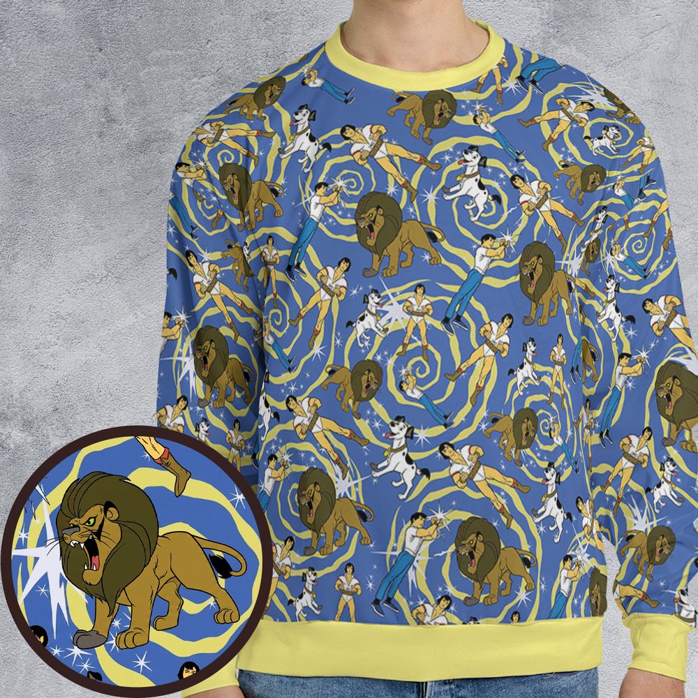 All-over Print Sweatshirt - QSLKYNQQ -  - 1