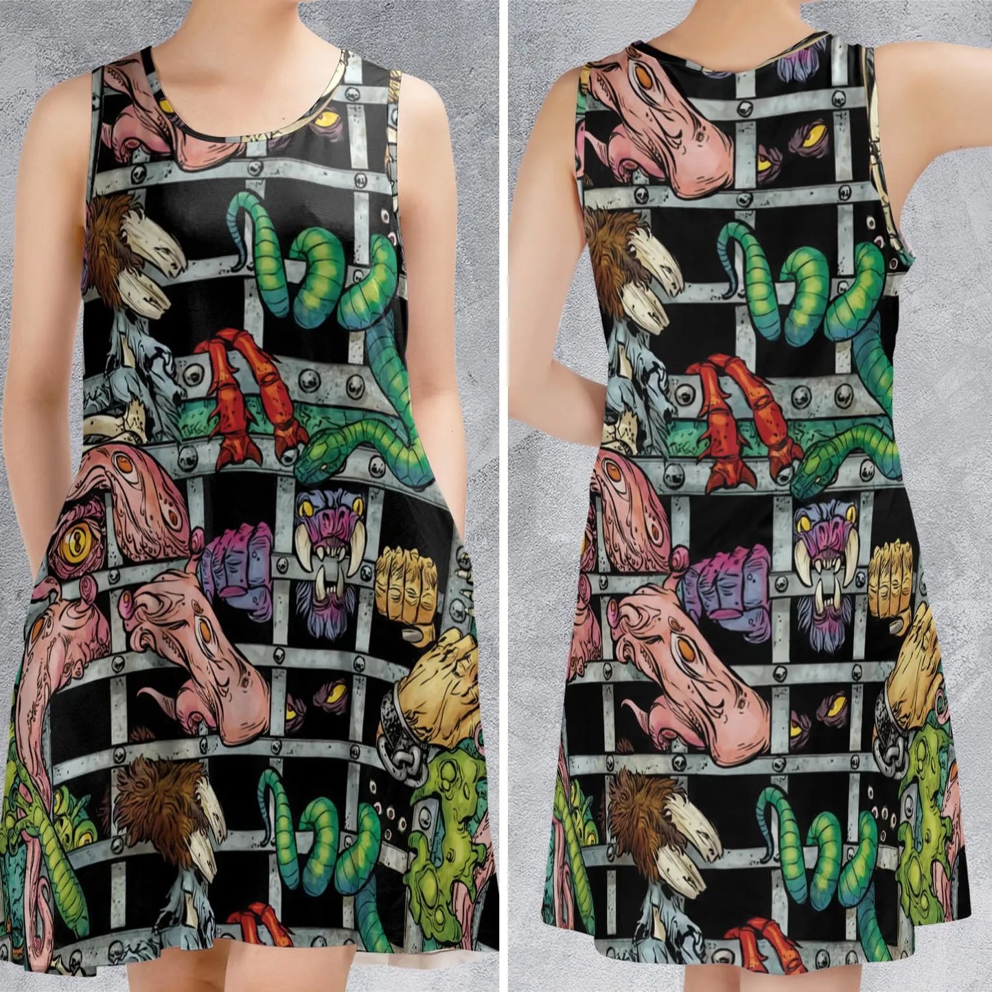 Sleeveless Dress - M7DSMX4Q