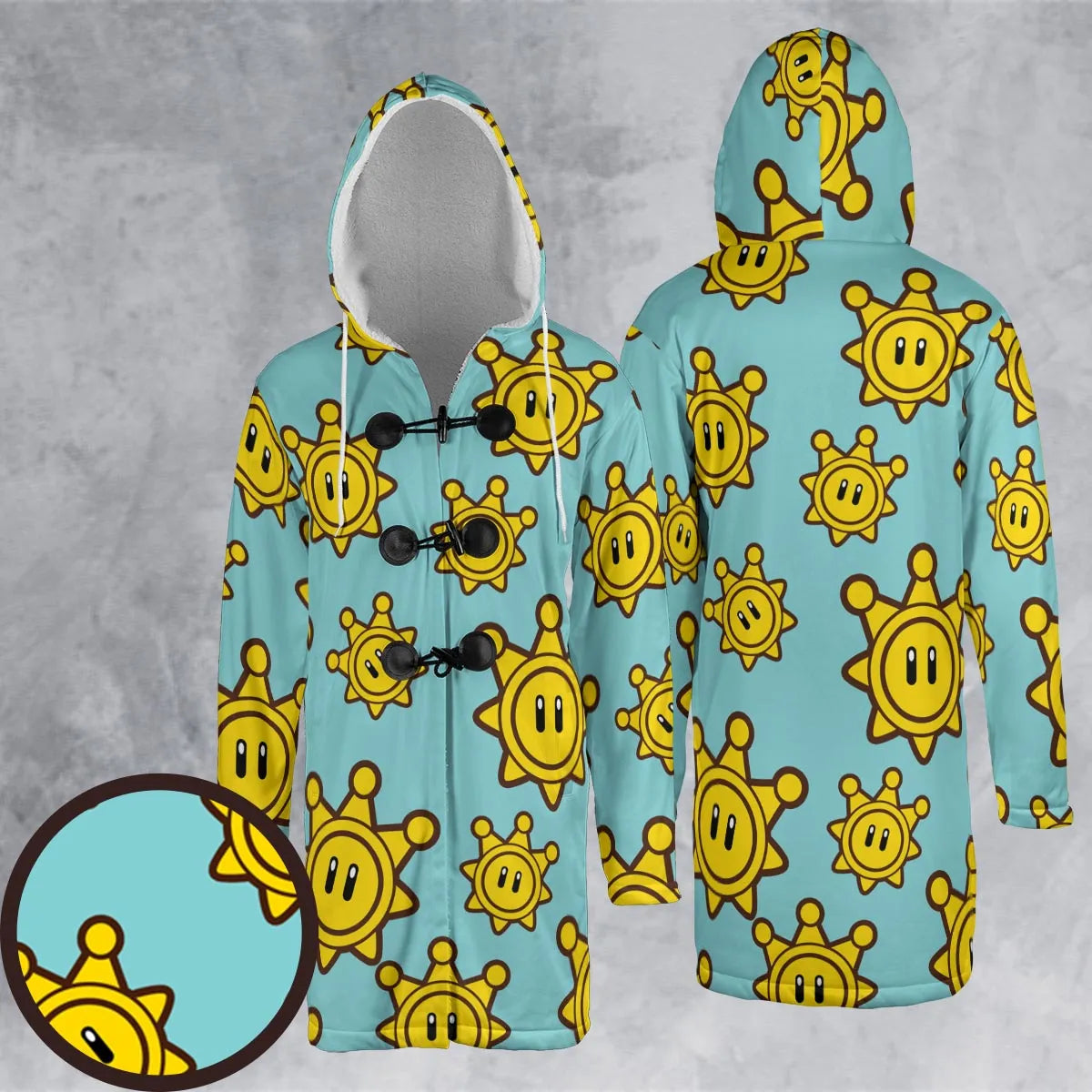 Hooded Cloak Coat - QP8MTZLV
