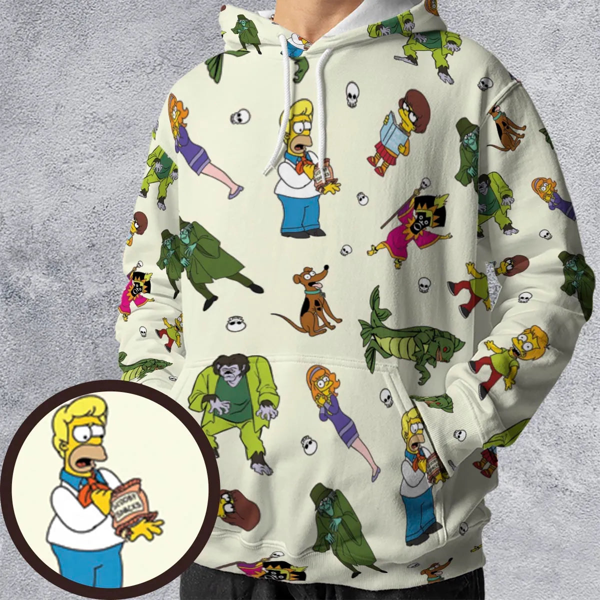 All-over Print Hoodie - CLLX7YNB