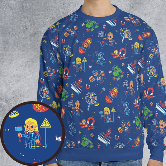 All-over Print Sweatshirt - CPPEPPDJ -  - 1
