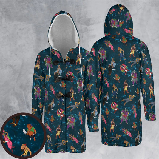 Hooded Cloak Coat - 3KSB1UA8
