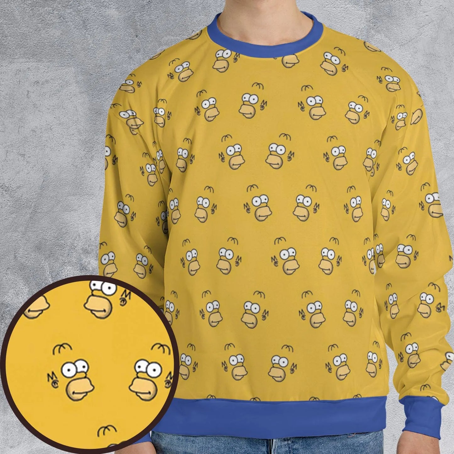 All-over Print Sweatshirt - 3XL158EZ