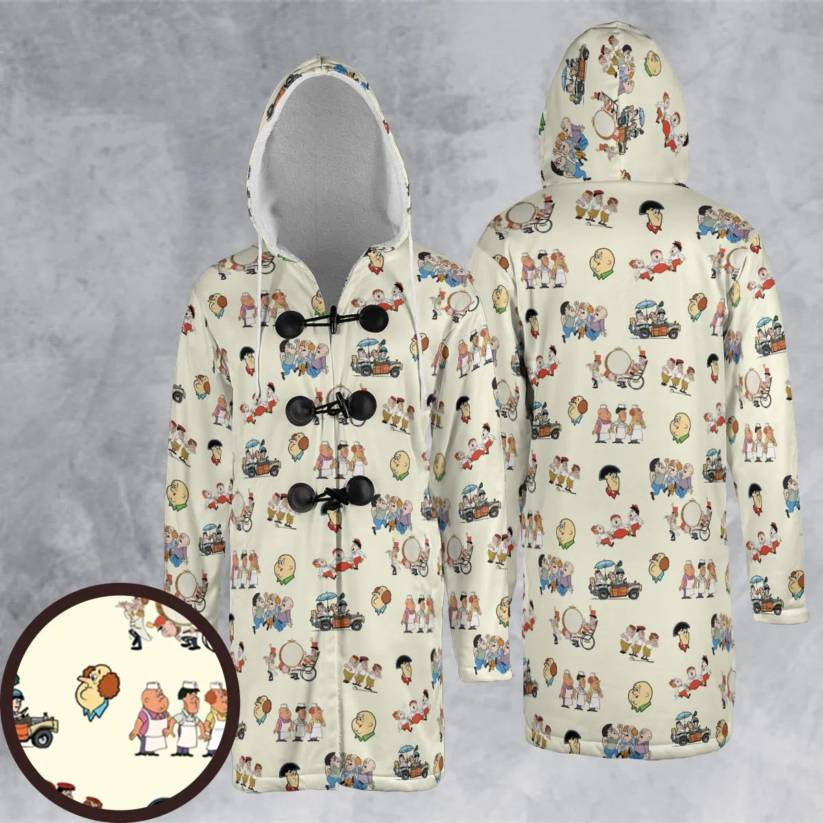 Hooded Cloak Coat - C5SJL9RD
