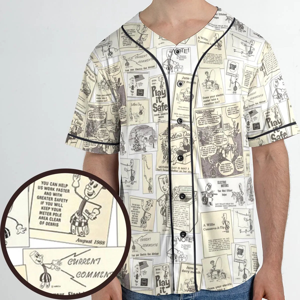 Unisex Baseball Jersey - 2KL9QBM4