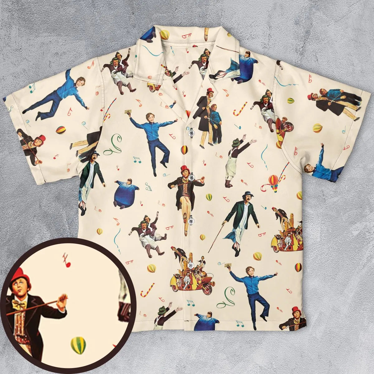 Youth Hawaiian Shirt - W1N3BWMC