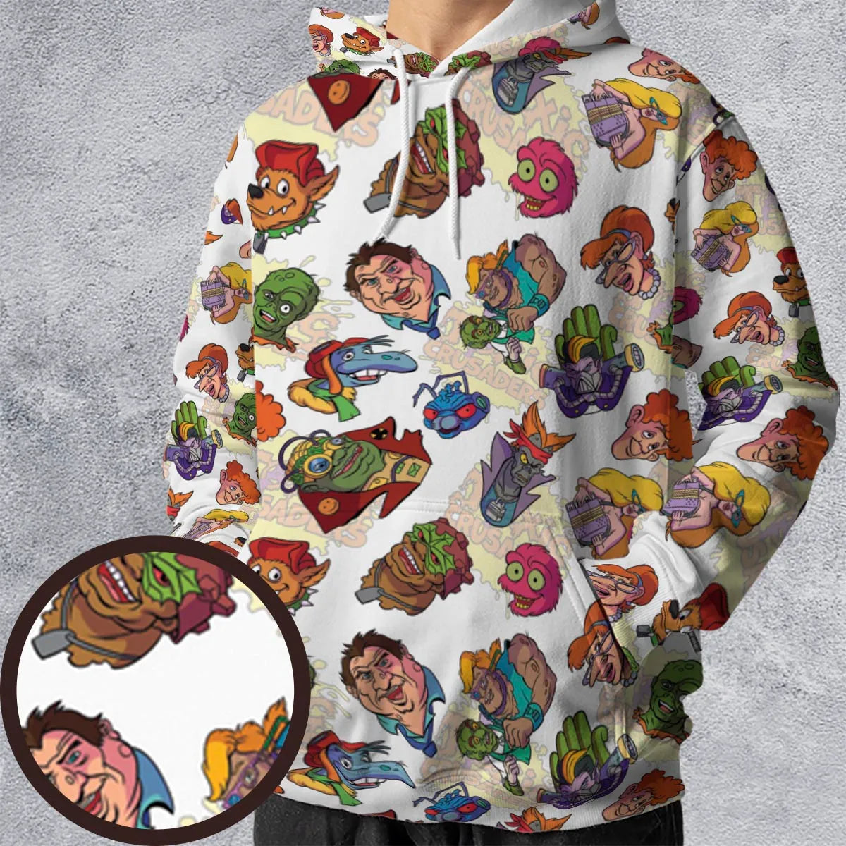 All-over Print Hoodie - CB3FA56Z
