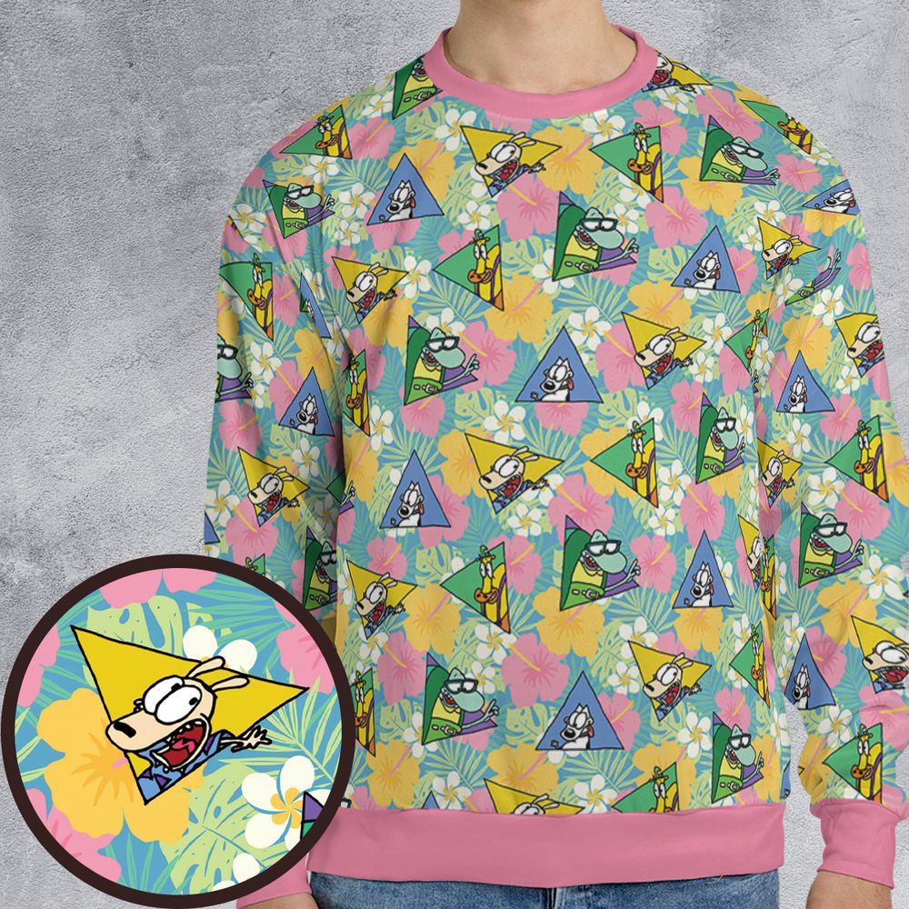 All-over Print Sweatshirt - RSCV6R6B -  - 1