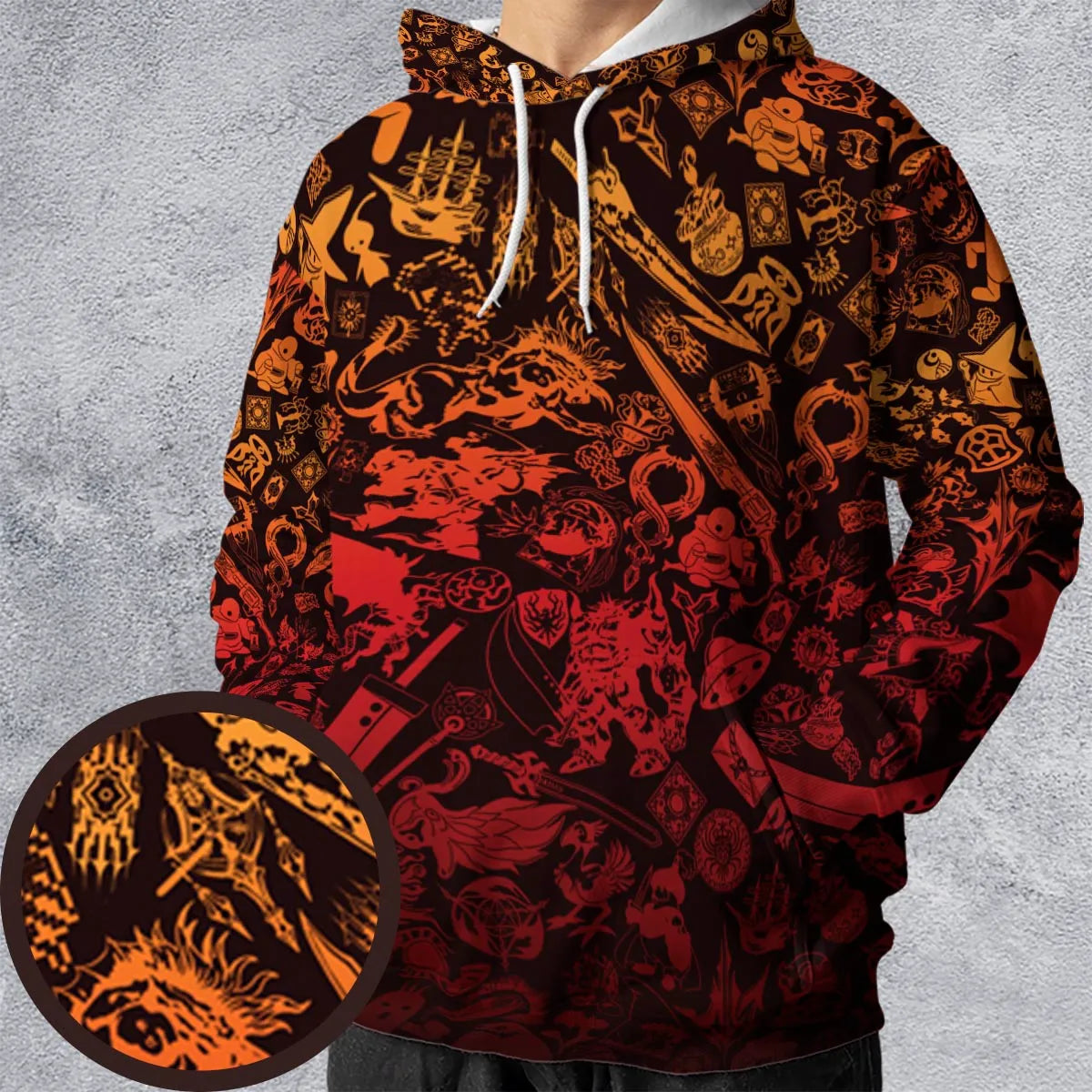 All-over Print Hoodie - NTZGKN1R