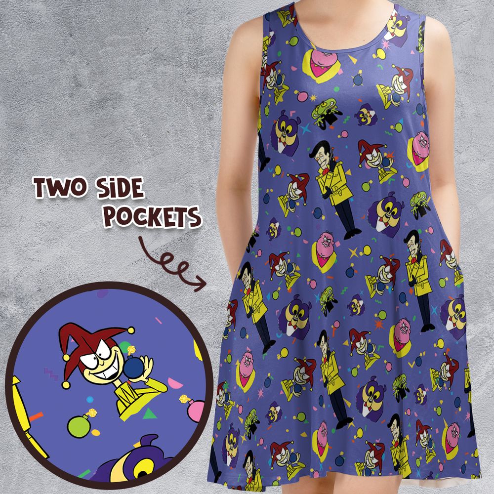 Sleeveless Dress - FY2Z38CL -  - 1