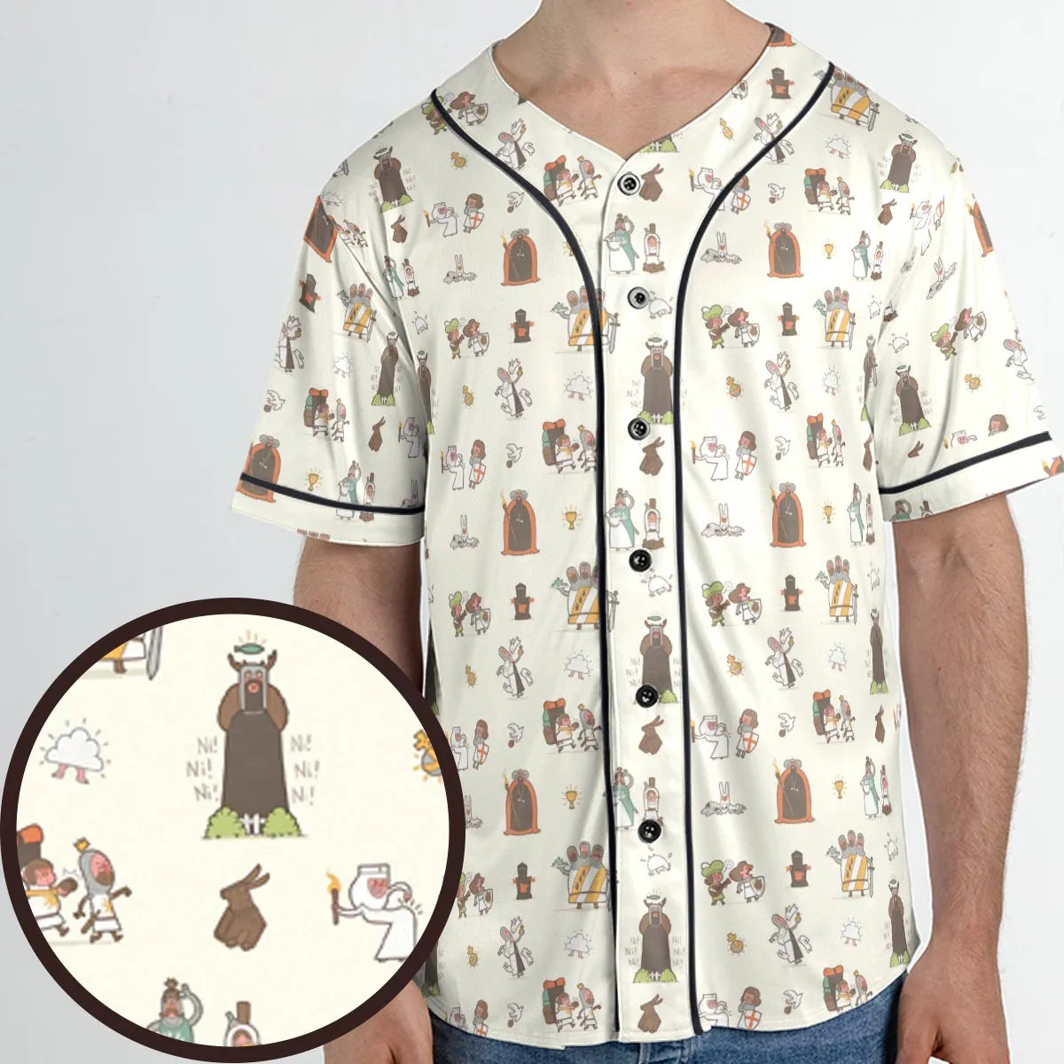 Unisex Baseball Jersey - JQYFU49G