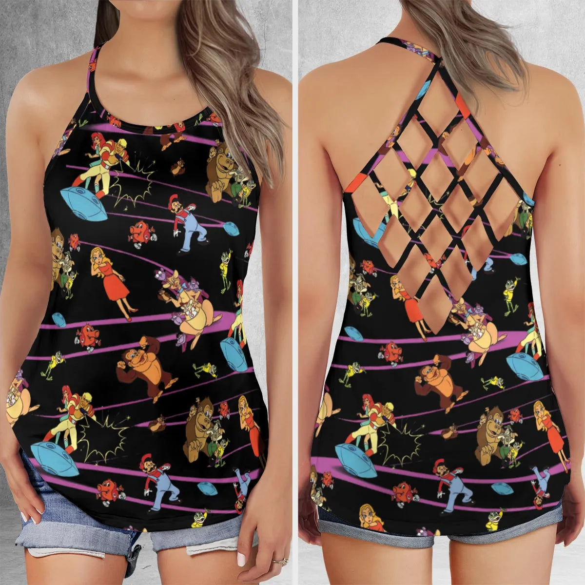 Criss Cross Tank Top - NVLL4ZSJ