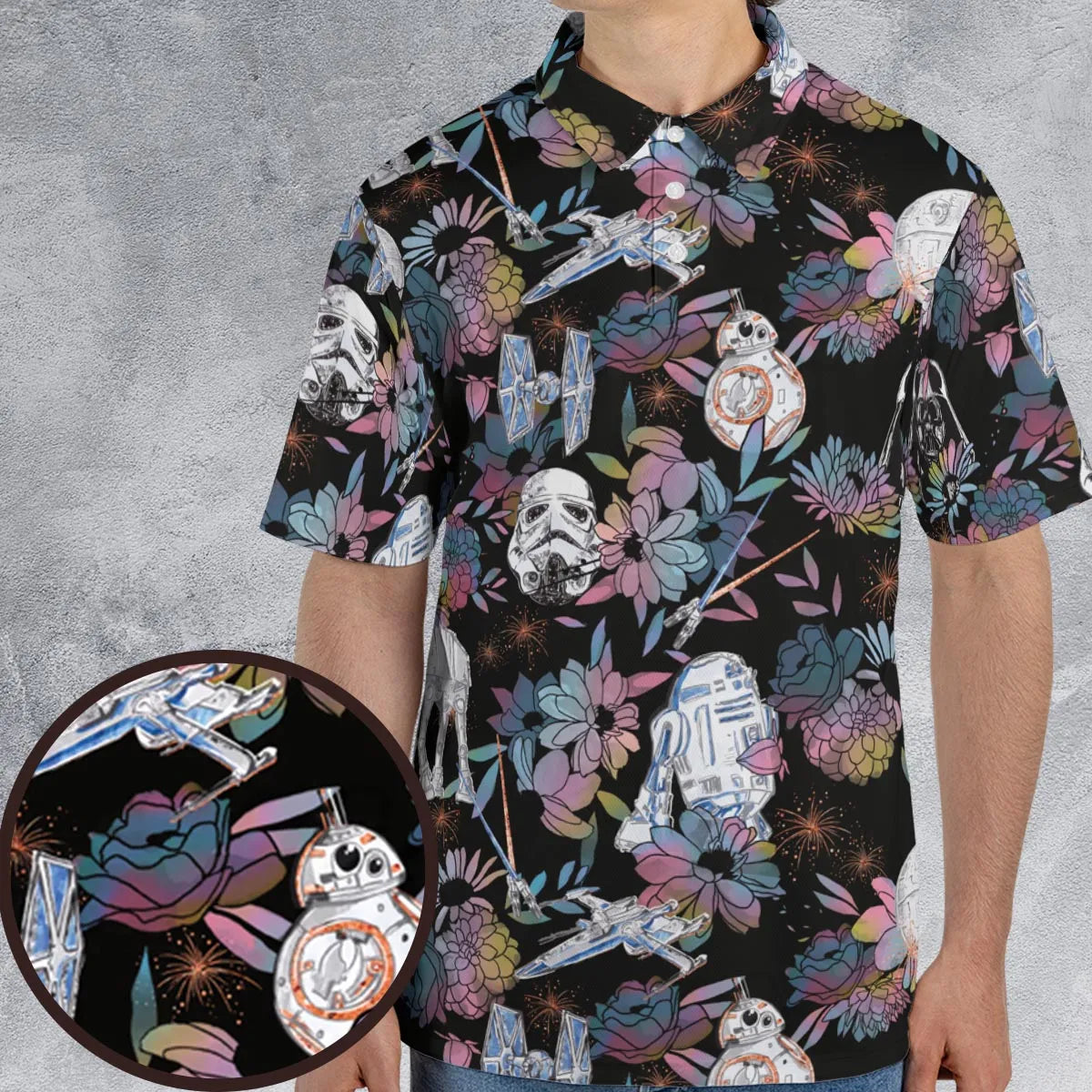 AOP Men/Women Polo Shirt - YHRP9527