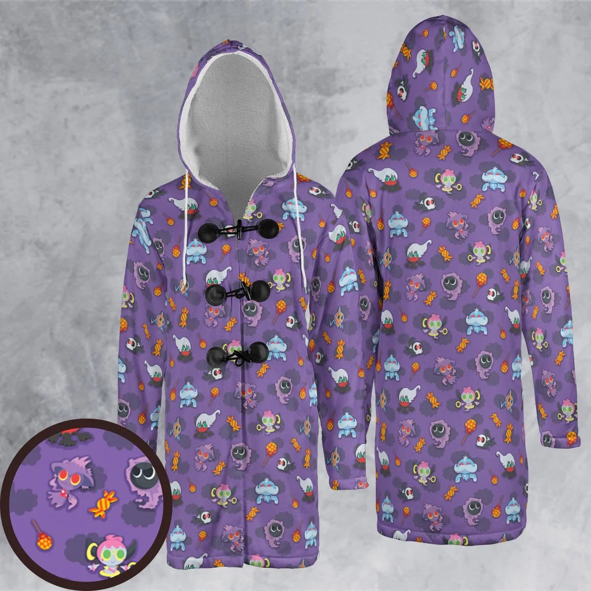 Hooded Cloak Coat - F7MW4LAV