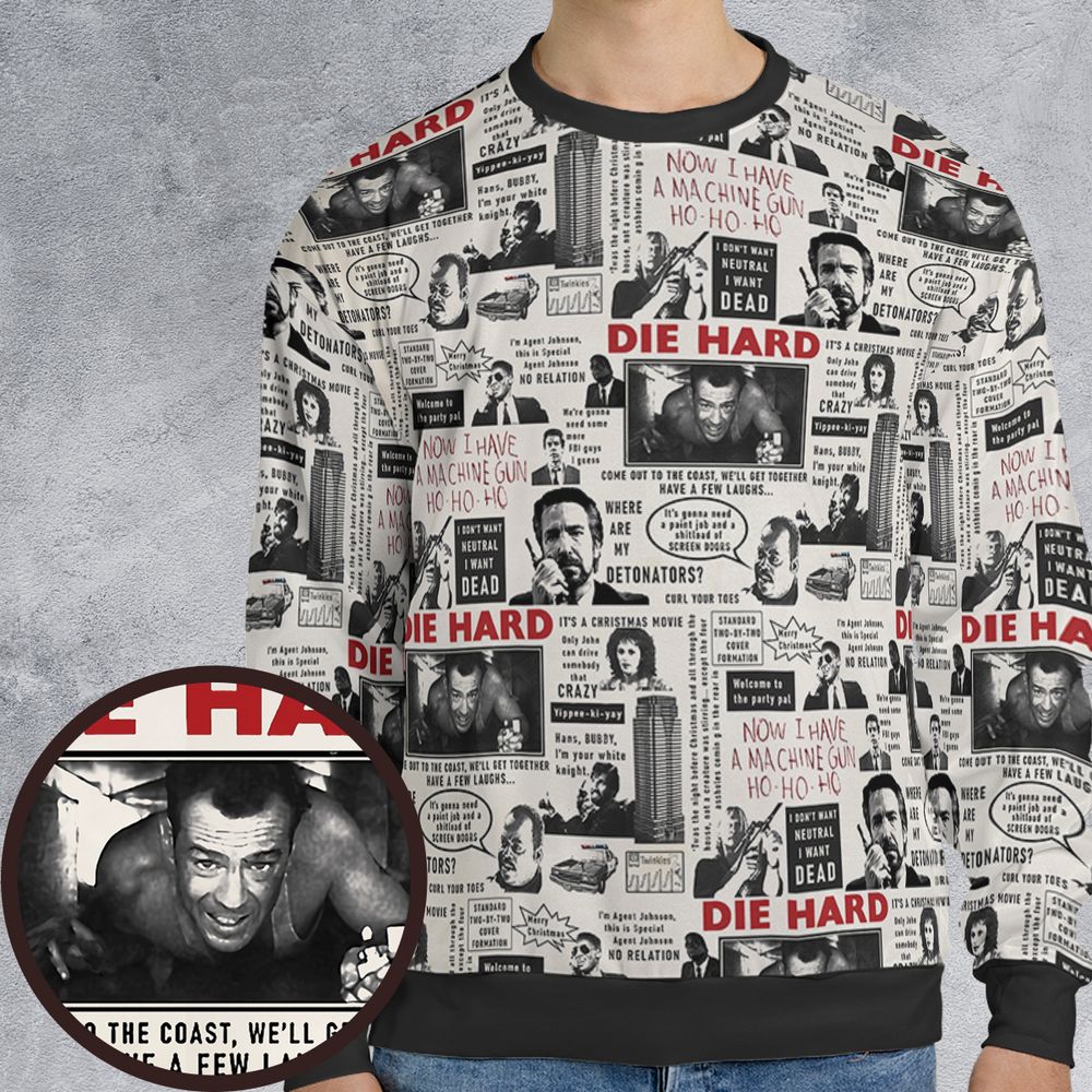 All-over Print Sweatshirt - FYMF8WA1 -  - 1