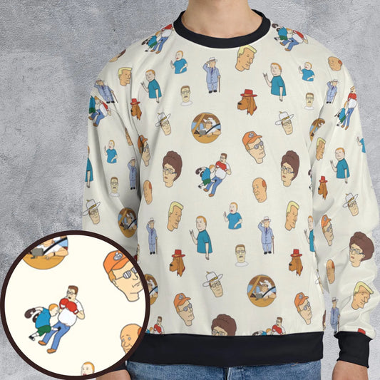 All-over Print Sweatshirt - YX9UJVK8