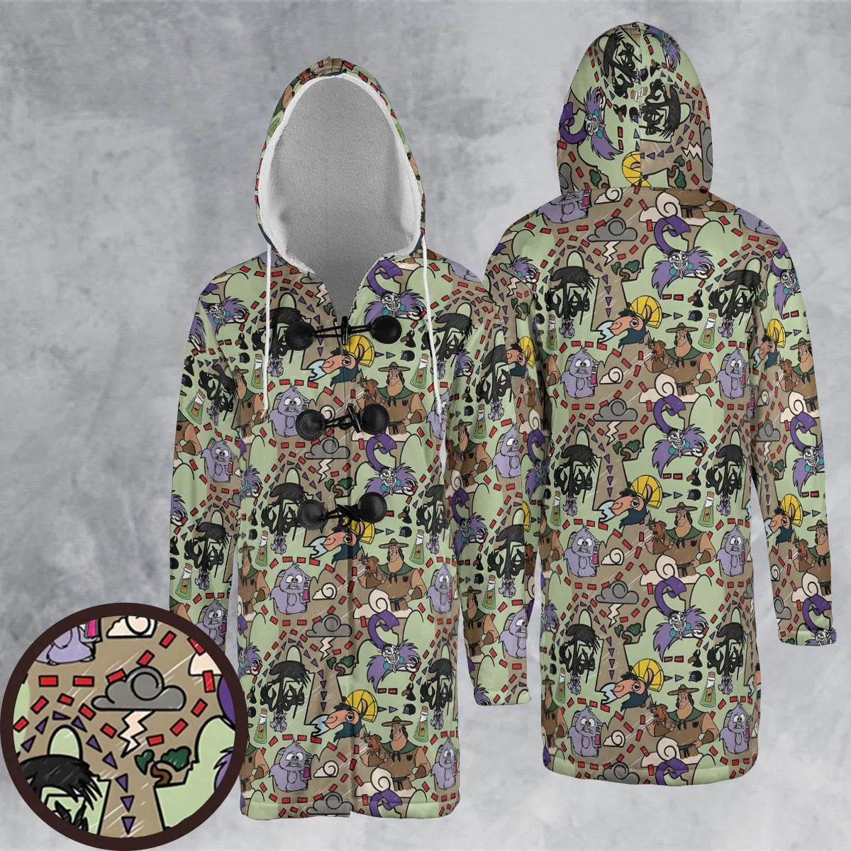 Hooded Cloak Coat - M8VHERHY
