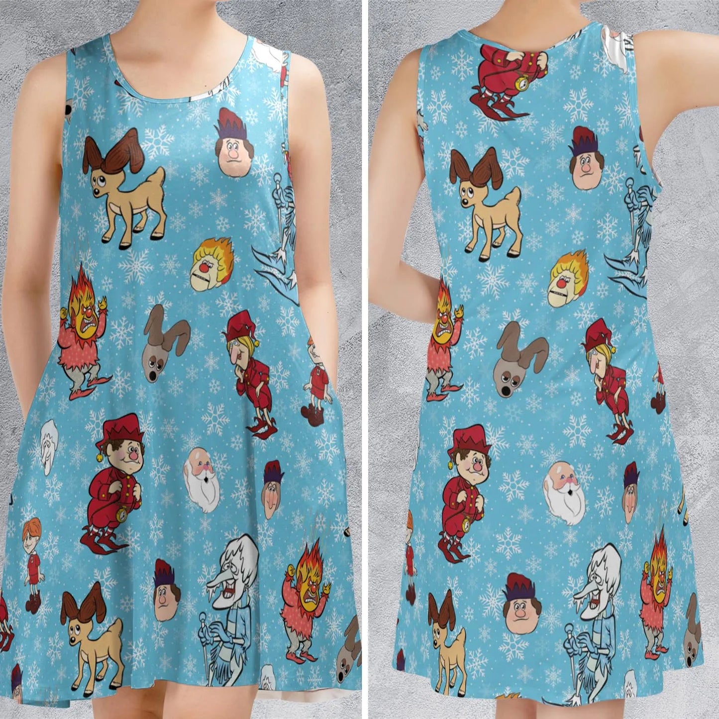 Sleeveless Dress - XGNG8B9W