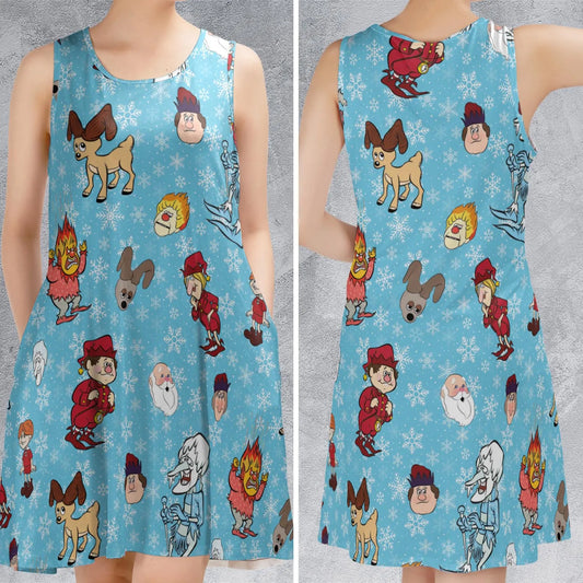 Sleeveless Dress - XGNG8B9W