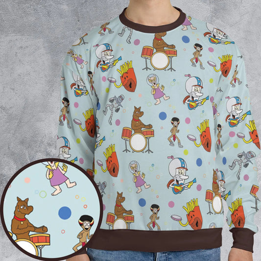 All-over Print Sweatshirt - 67753ECE