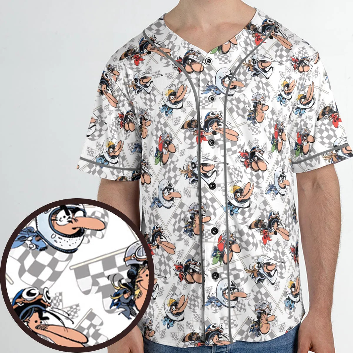Unisex Baseball Jersey - 5REWM6CP