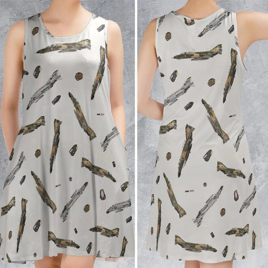 Sleeveless Dress - 3863YDWB