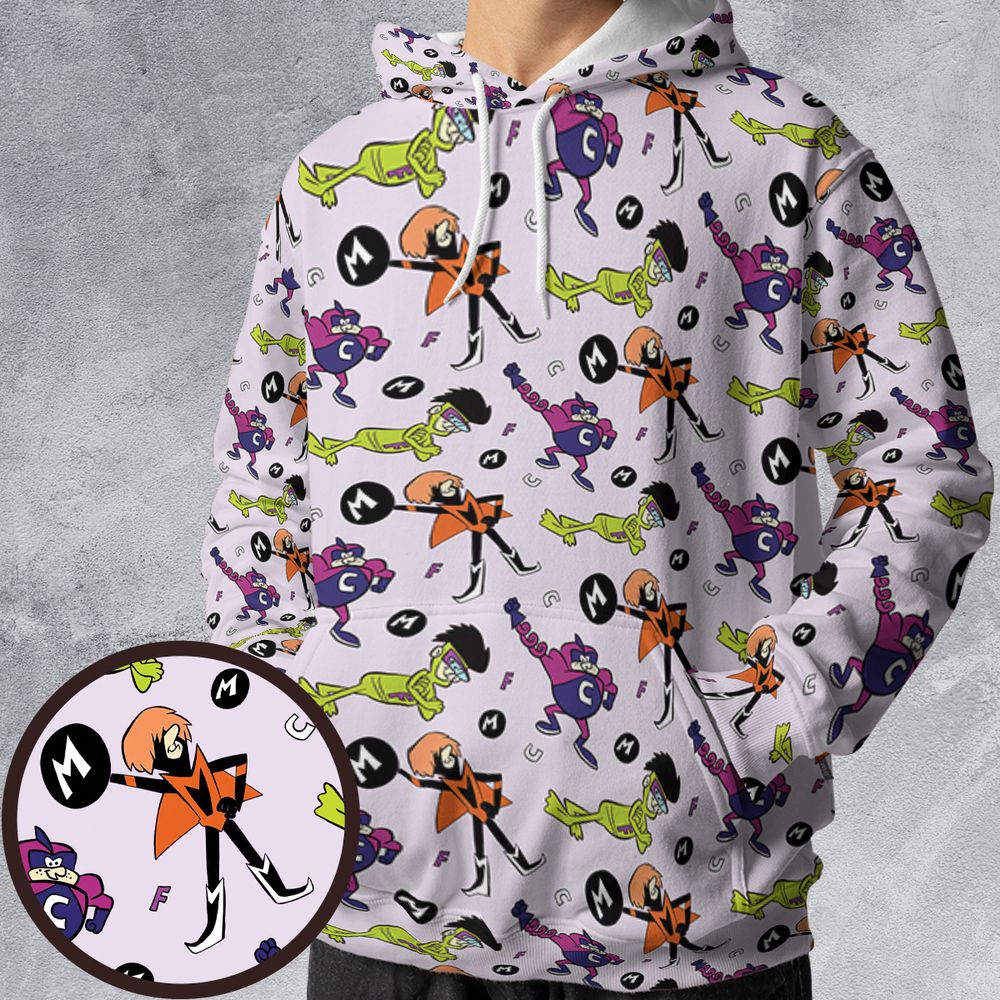 All-over Print Hoodie - YRQ1YGH1 -  - 1