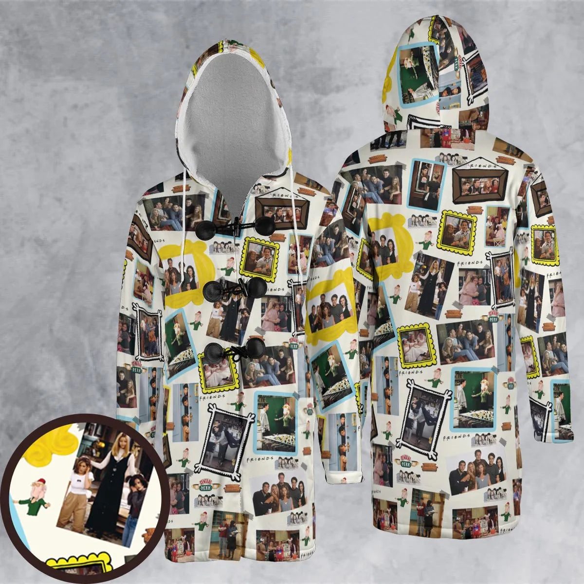 Hooded Cloak Coat - JAQGJ4MY