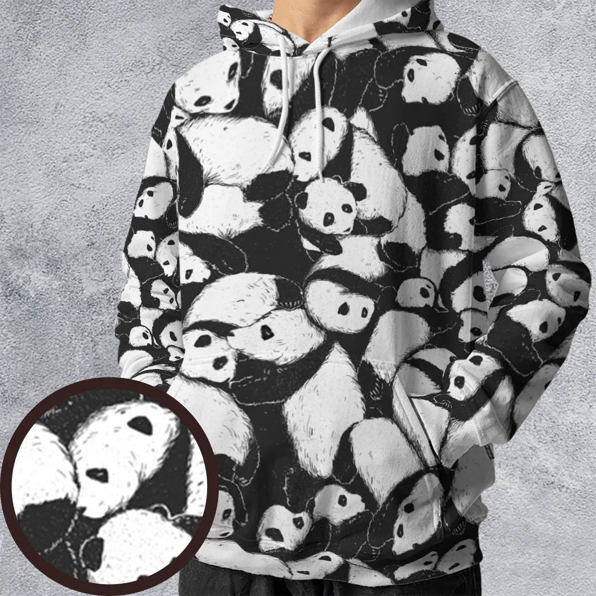 All-over Print Hoodie - NSEG8238