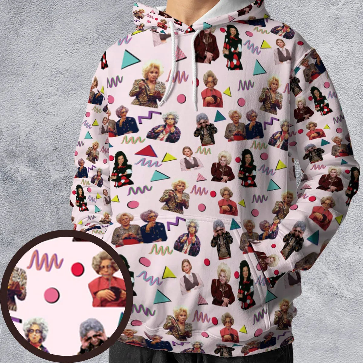 All-over Print Hoodie - QTVT7EDS