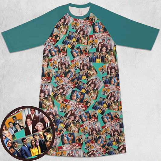 3/4 Sleeve Raglan Dress - QK7Y9PQD