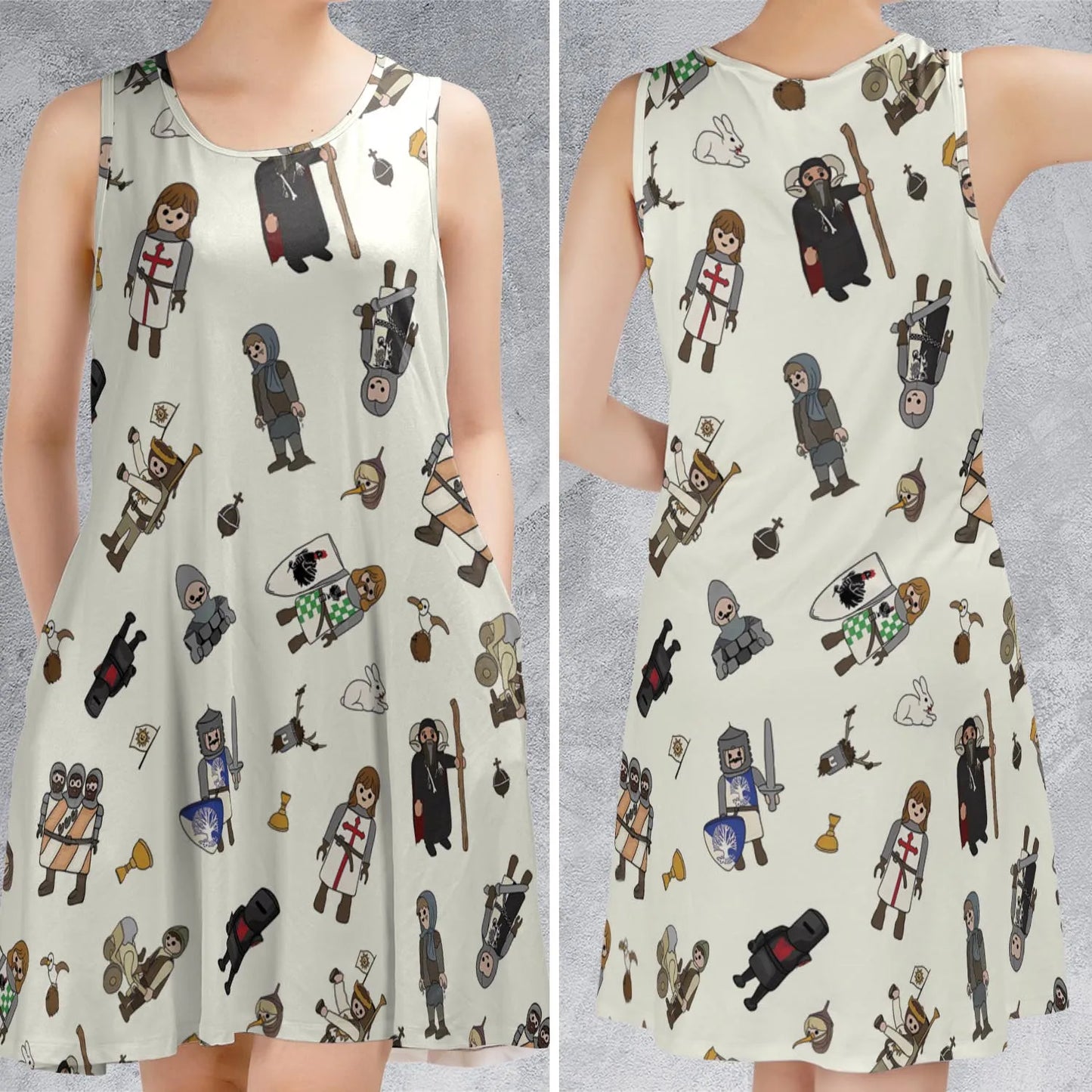 Sleeveless Dress - MUAECBTJ