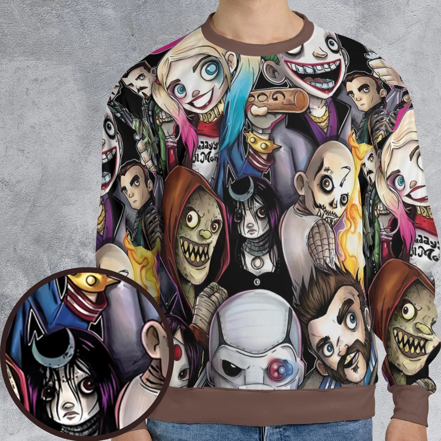 All-over Print Sweatshirt - BRJ5XWW3