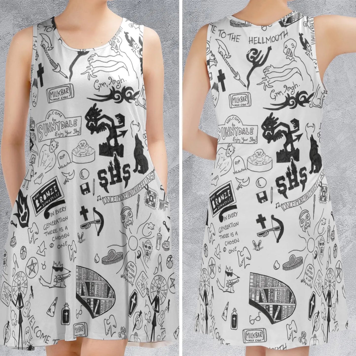Sleeveless Dress - TNUWJ1GN